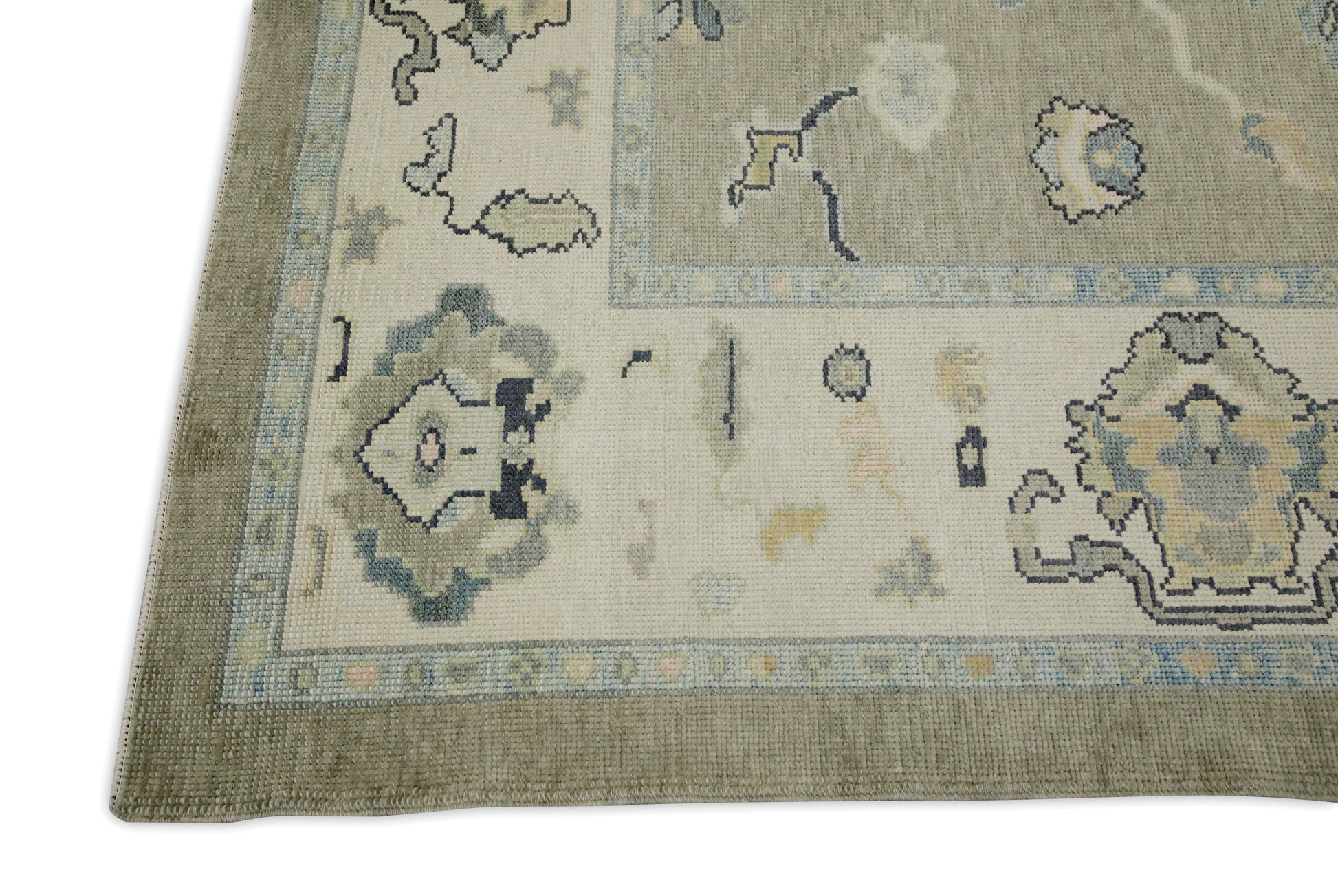 Turkish Oushak Rug 6'5" x 8'6" #8045