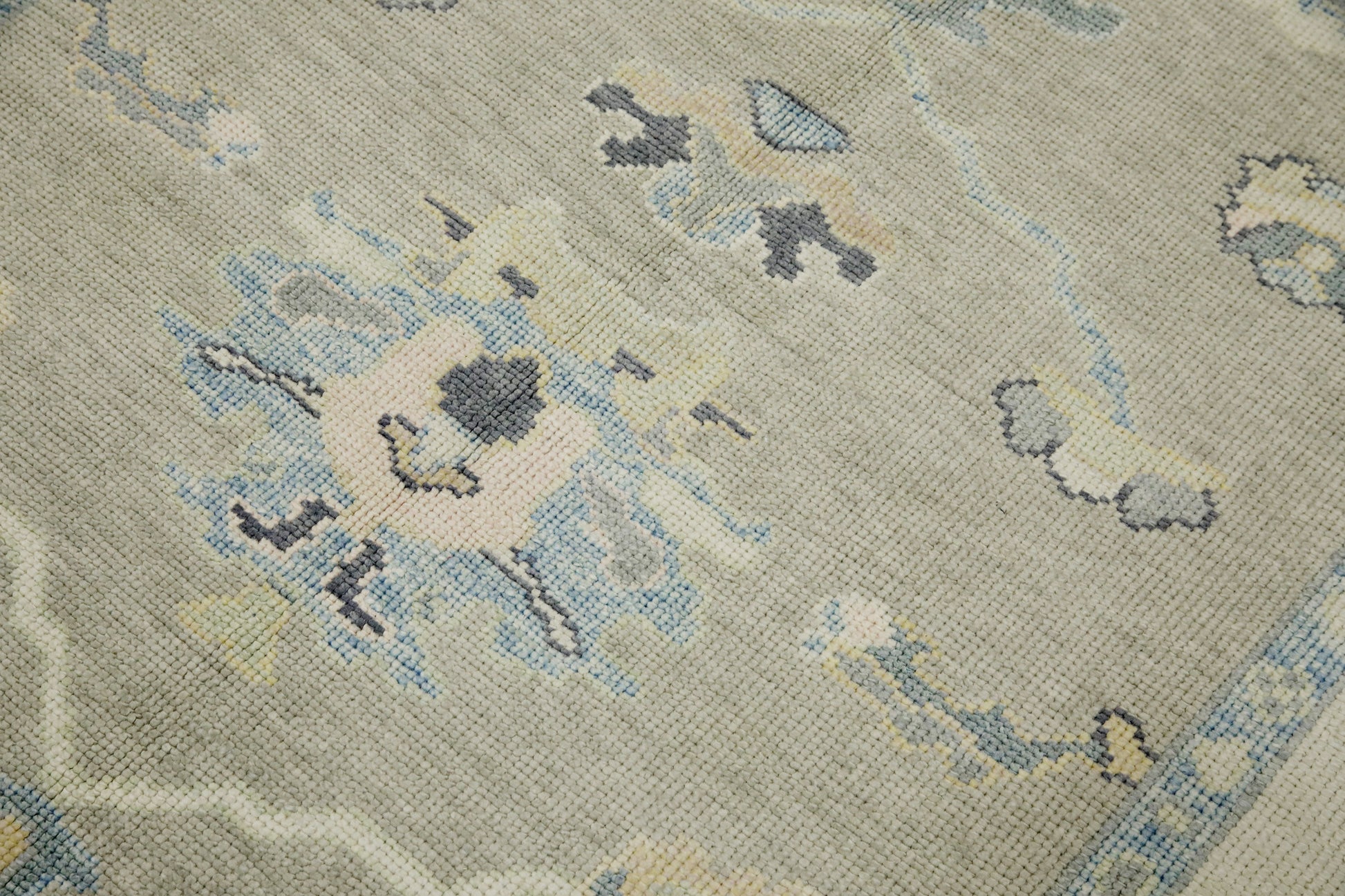 Turkish Oushak Rug 6'5" x 8'6" #8045