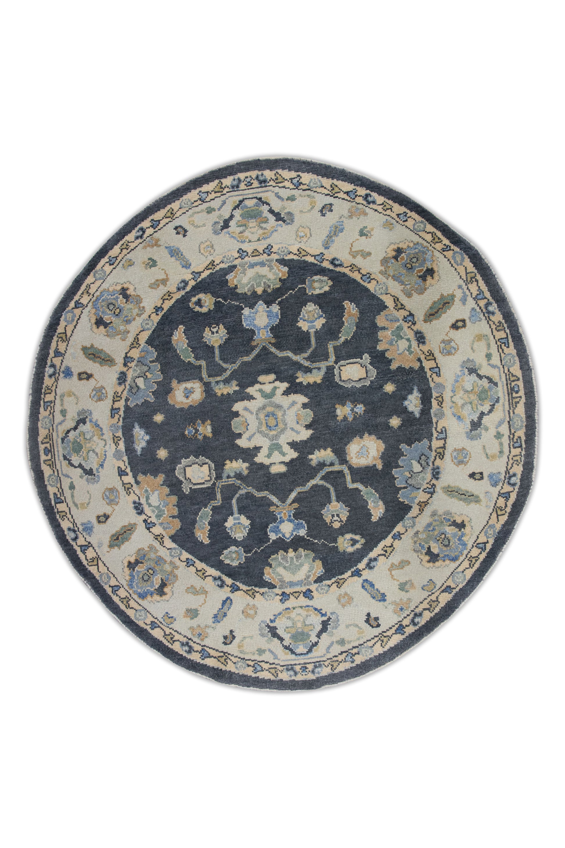 Turkish Oushak Rug 6'5" x 6'1" #11312