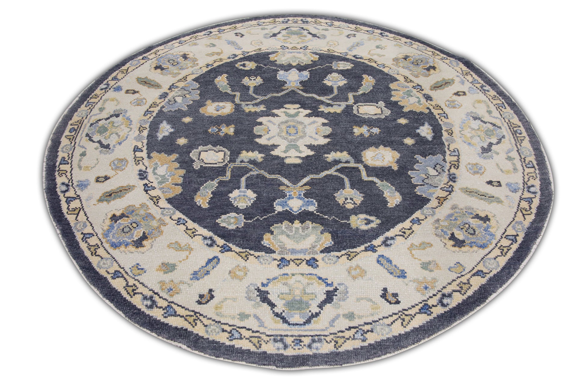 Turkish Oushak Rug 6'5" x 6'1" #11312