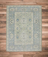 Turkish Oushak Rug 6'2" x 8'2" #7833