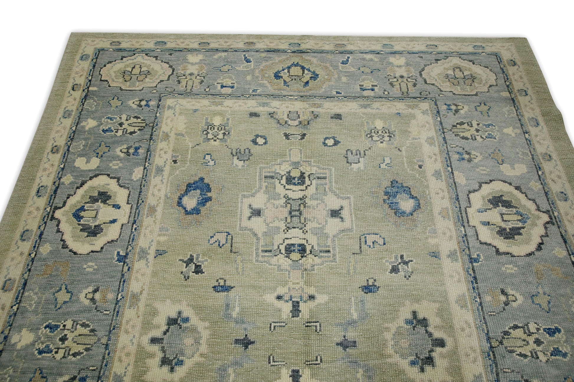 Turkish Oushak Rug 6'2" x 8'2" #7833