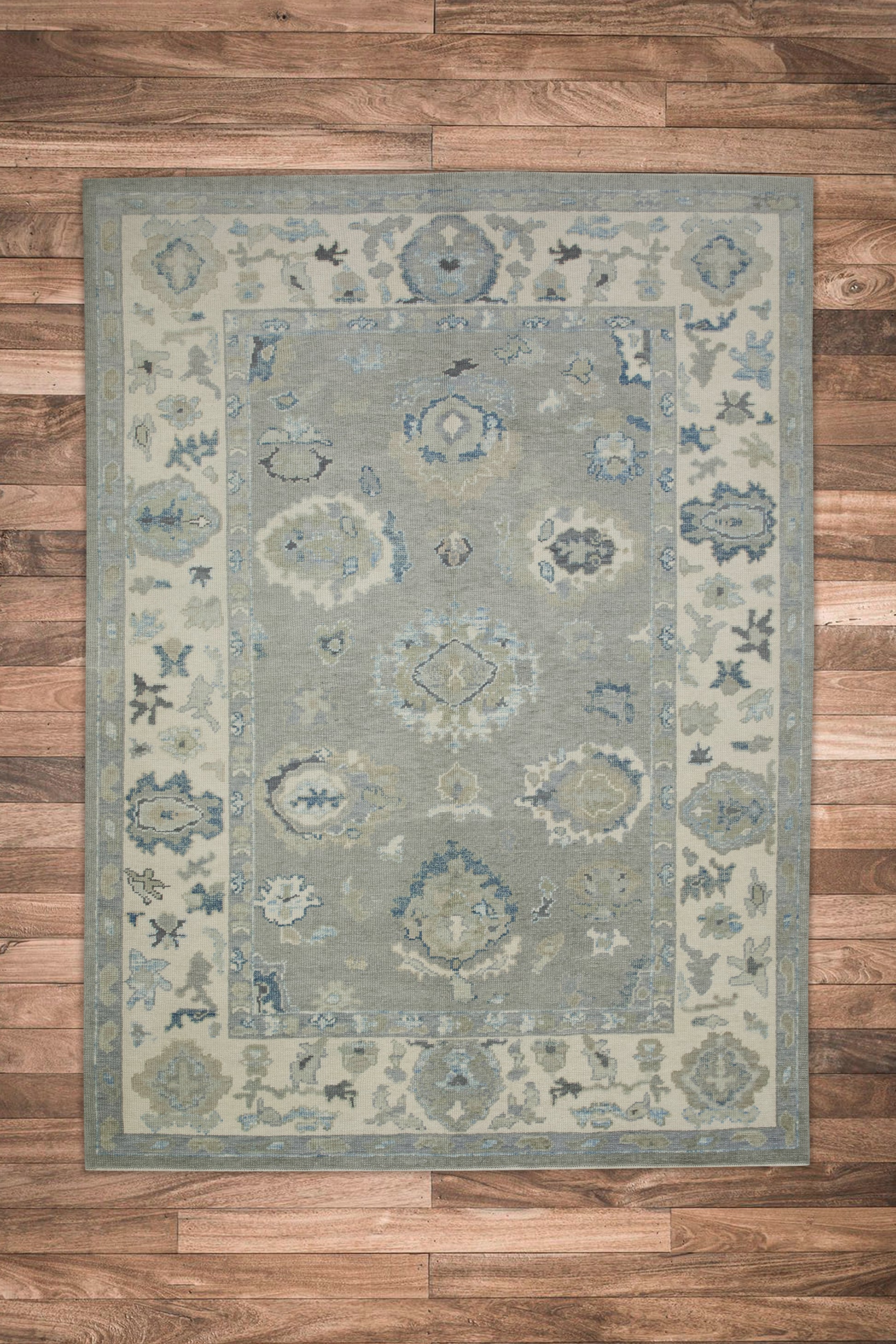 Turkish Oushak Rug 6' x 8'3" #7893