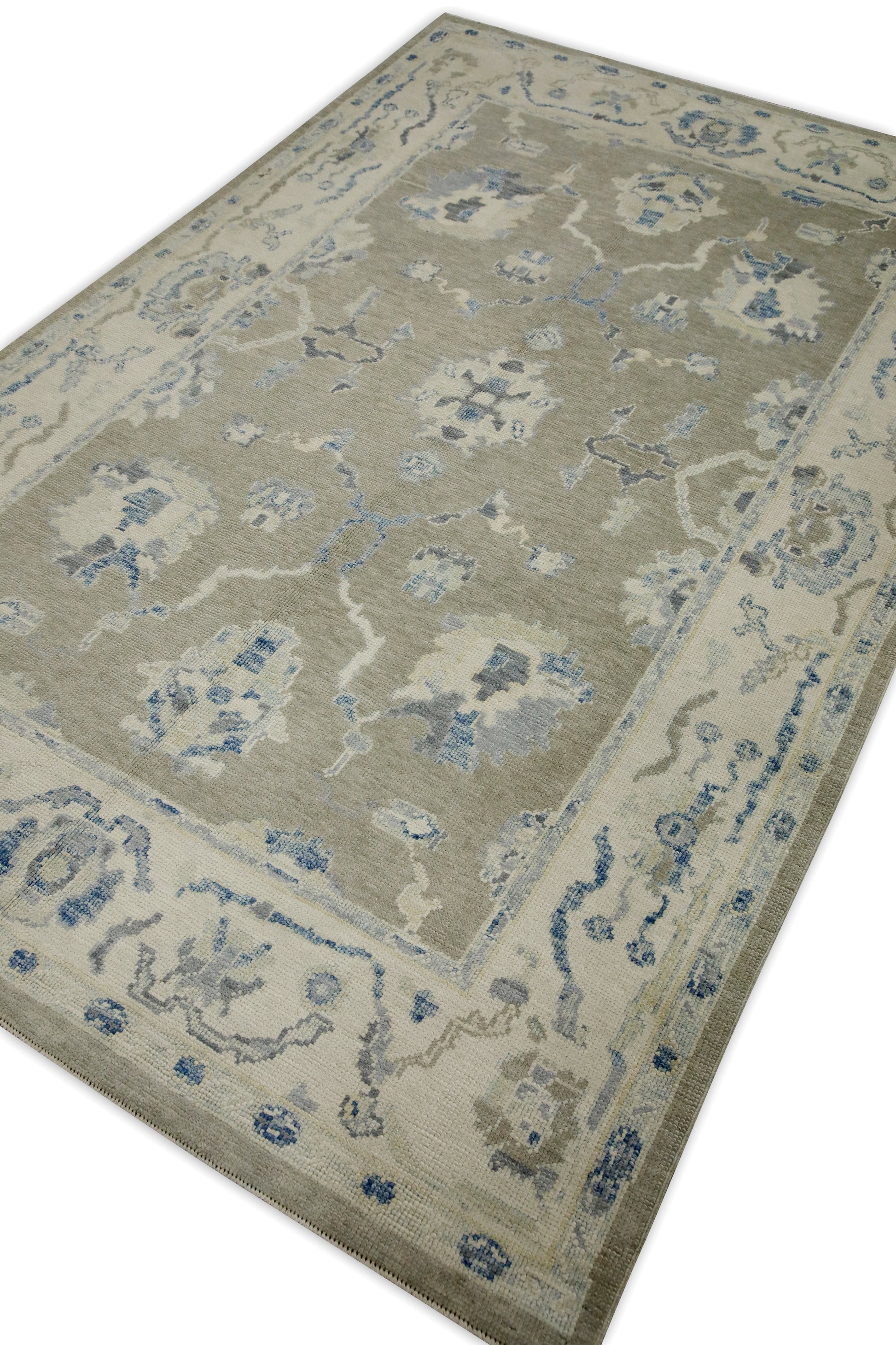 Turkish Oushak Rug 5'7" x 8'8" #8044