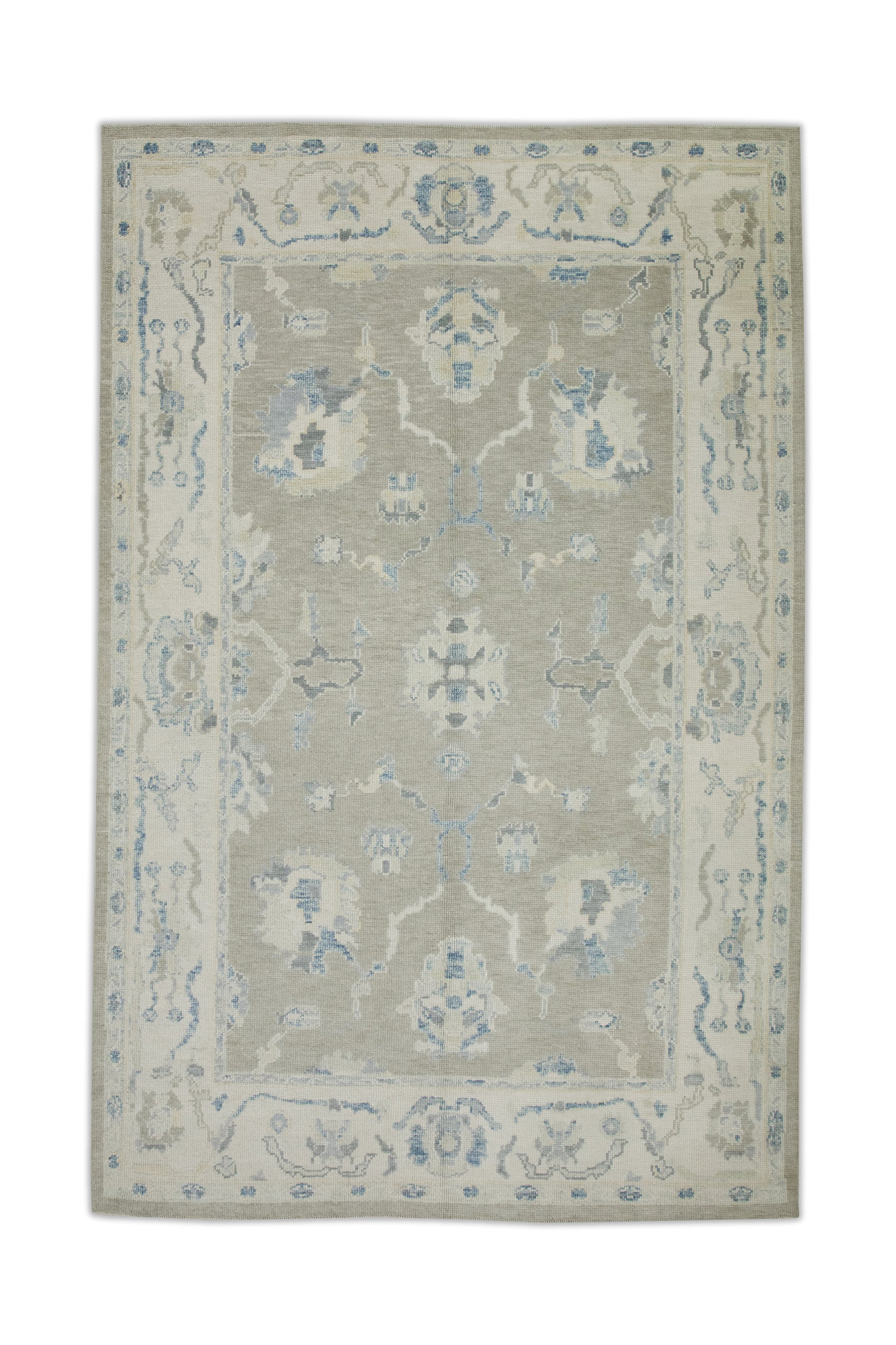 Turkish Oushak Rug 5'7" x 8'8" #8044