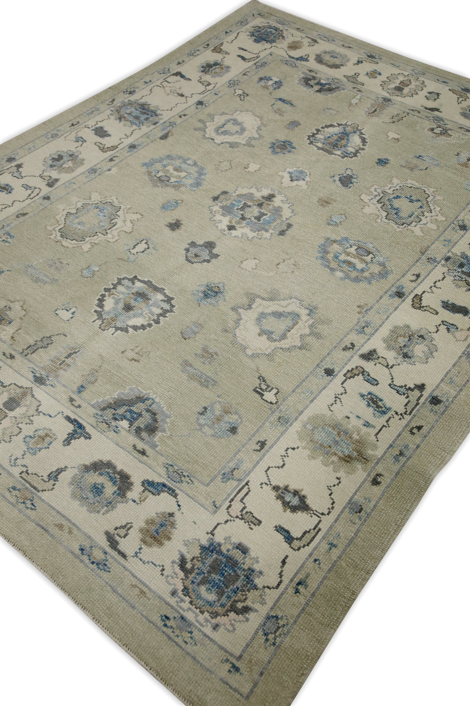 Turkish Oushak Rug 6'1" x 8'2" #7452