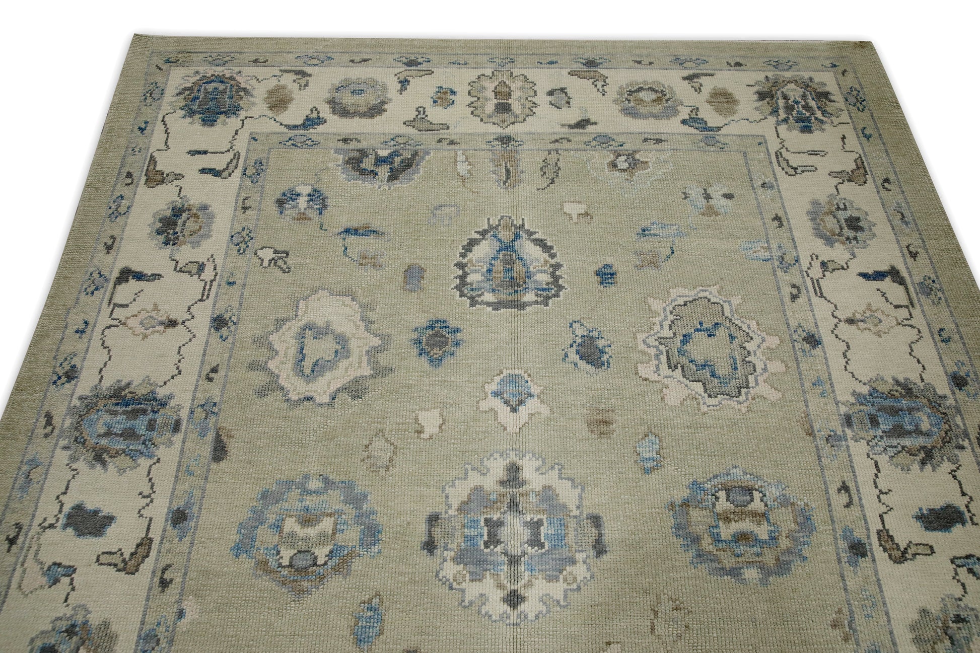 Turkish Oushak Rug 6'1" x 8'2" #7452