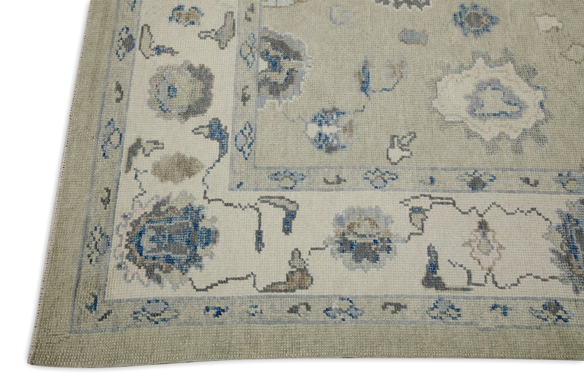 Turkish Oushak Rug 6'1" x 8'2" #7452