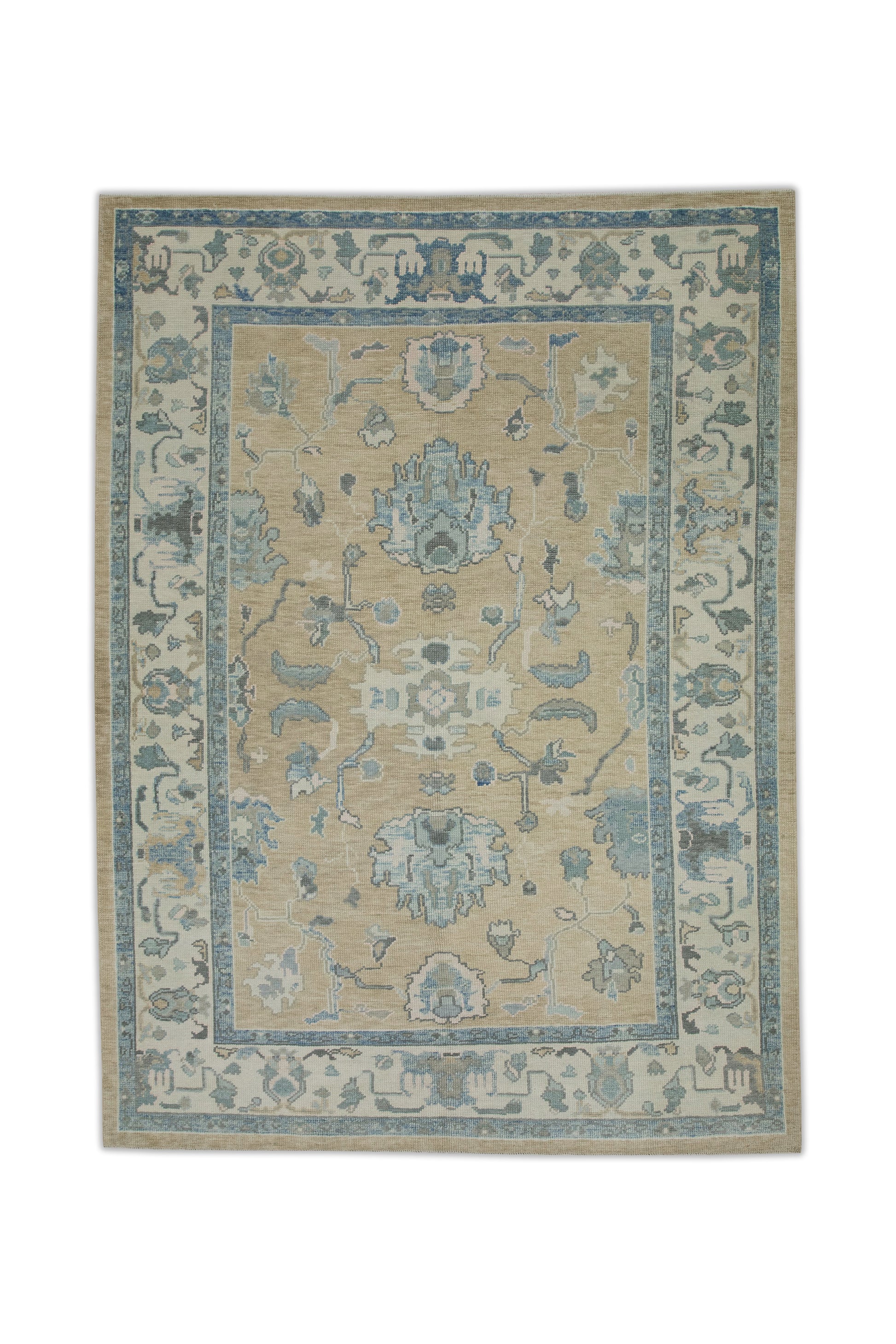 Turkish Oushak Rug 6'1" x 8'3" #8082