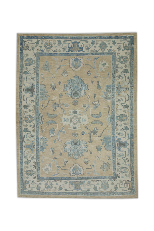 #8082 Turkish Oushak 6'1" x 8'3"