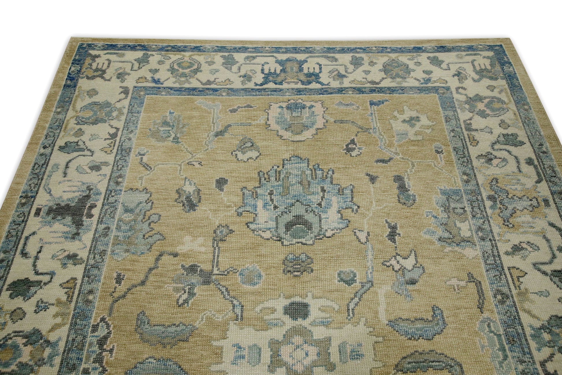 Turkish Oushak Rug 6'1" x 8'3" #8082
