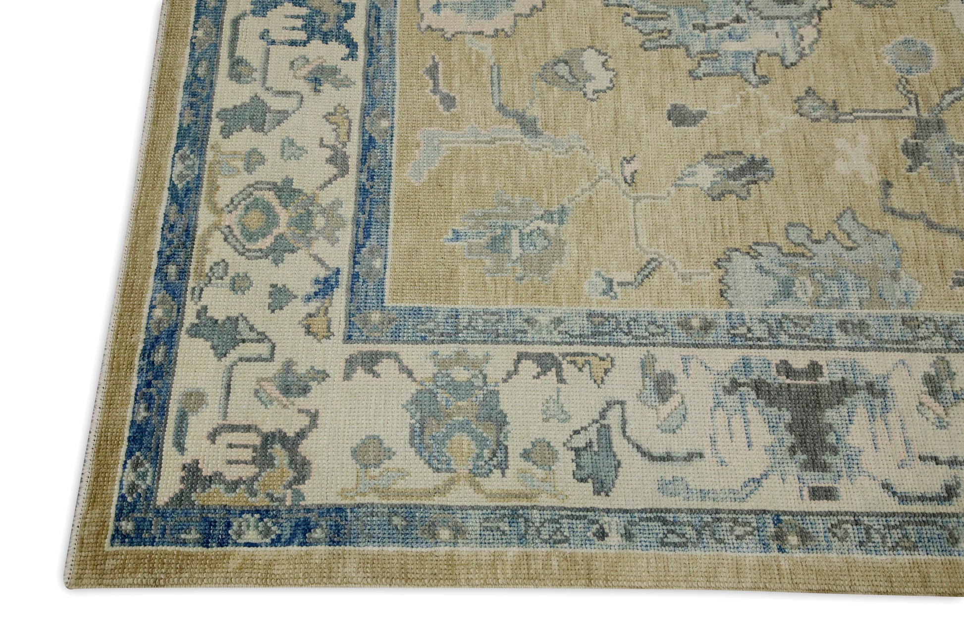 Turkish Oushak Rug 6'1" x 8'3" #8082