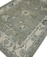 Turkish Oushak Rug 6'3" x 8'11" #8009
