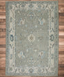 Turkish Oushak Rug 6'3" x 8'11" #8009