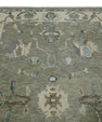 Turkish Oushak Rug 6'3" x 8'11" #8009