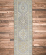 Turkish Oushak Rug 2'9" x 9'10" #10967