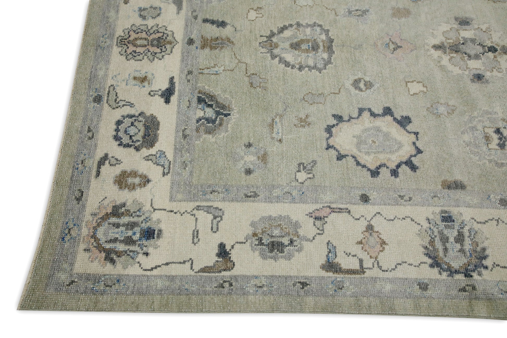 Turkish Oushak Rug 5'10" x 8'6" #7664