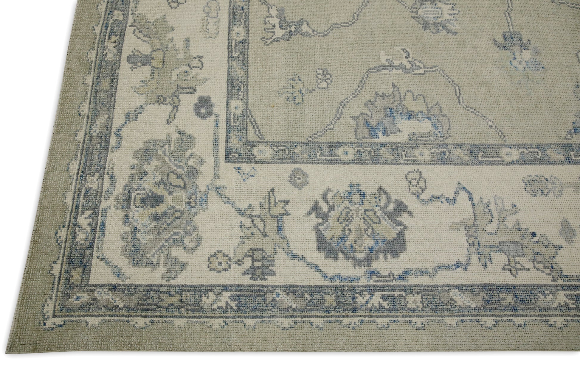 Turkish Oushak Rug 8'2" x 9'8" #7834