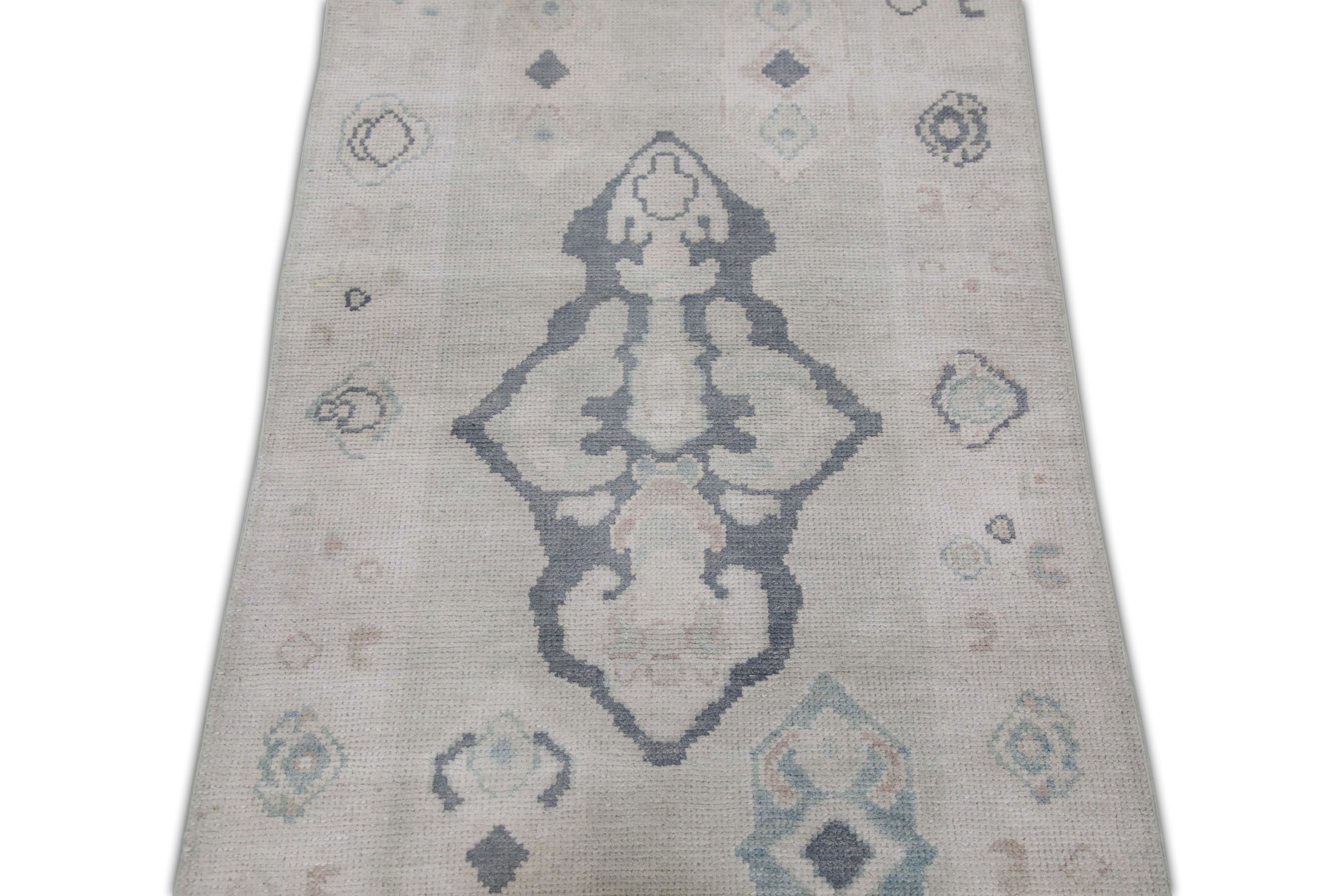 Turkish Oushak Rug 2'9" x 10'4" #8043