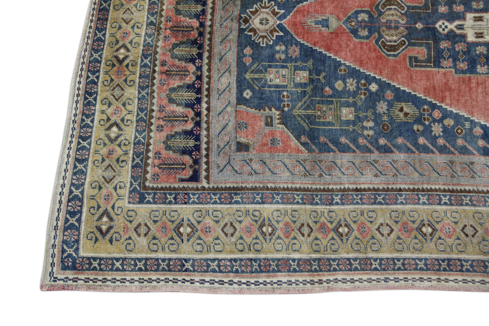 Turkish Vintage Anatolian Rug 5'6" x 10'10" #2330