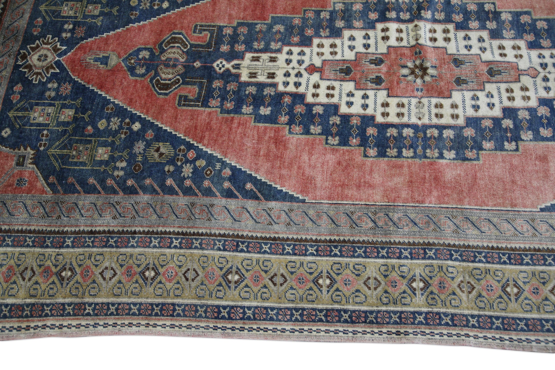 Turkish Vintage Anatolian Rug 5'6" x 10'10" #2330