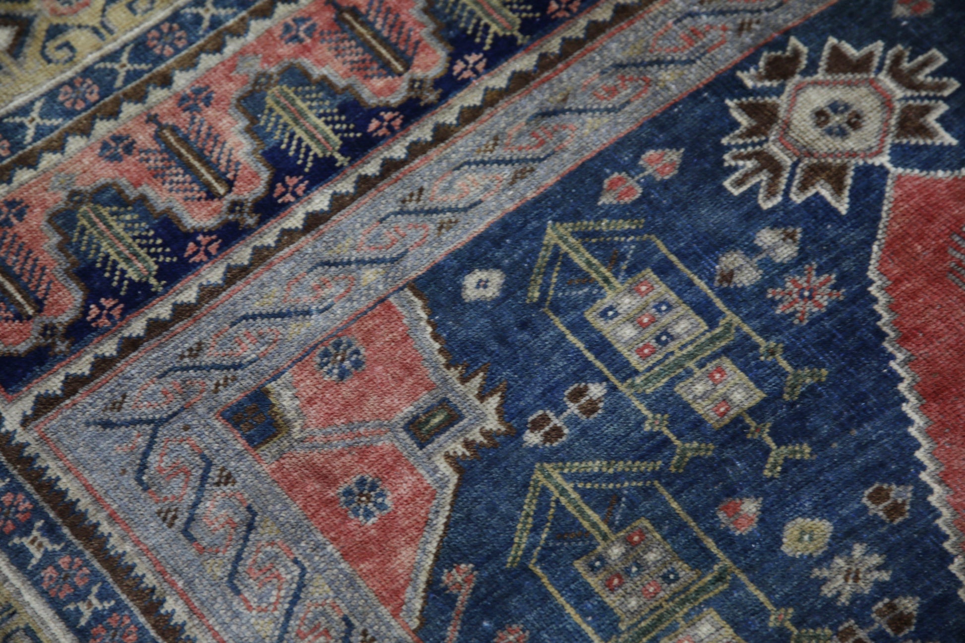 Turkish Vintage Anatolian Rug 5'6" x 10'10" #2330