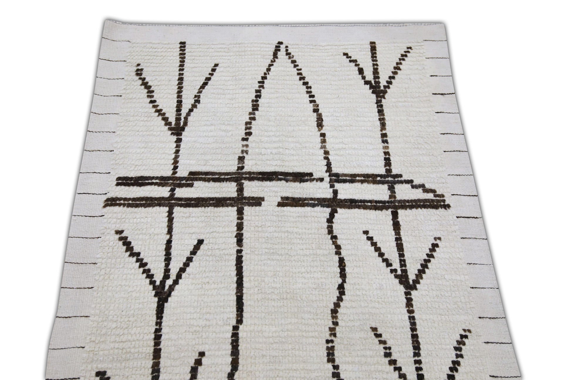 Turkish Tulu Rug Hand Knotted 2'8" x 10'4" #10759