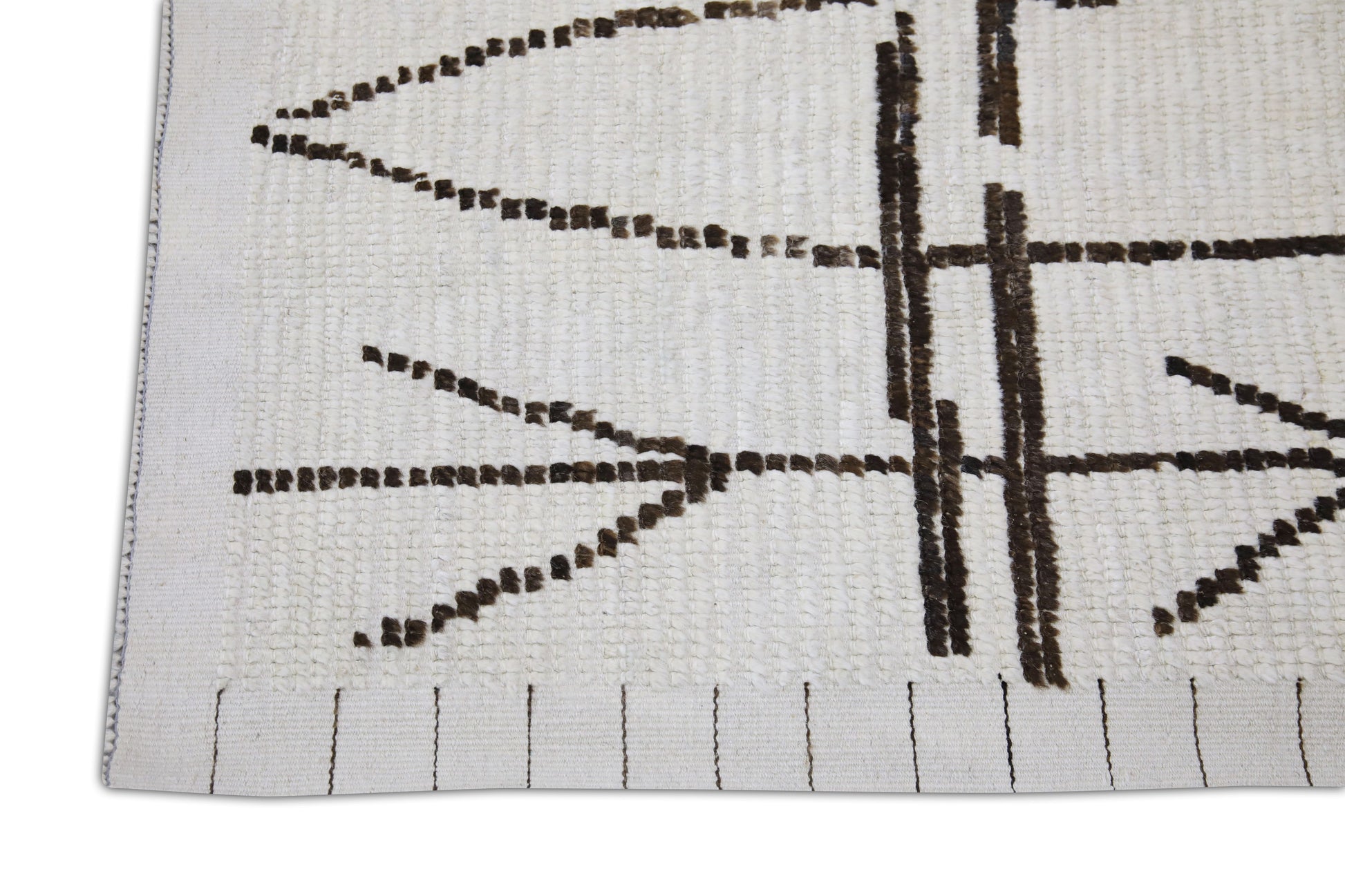 Turkish Tulu Rug Hand Knotted 2'8" x 10'4" #10759