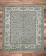 Turkish Oushak Rug 8'11" x 9'9" #7895