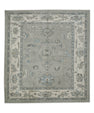 Turkish Oushak Rug 8'11" x 9'9" #7895