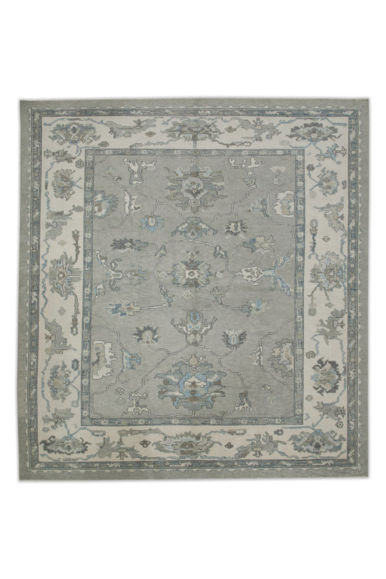 #7895 Turkish Oushak 8'11" x 9'9"