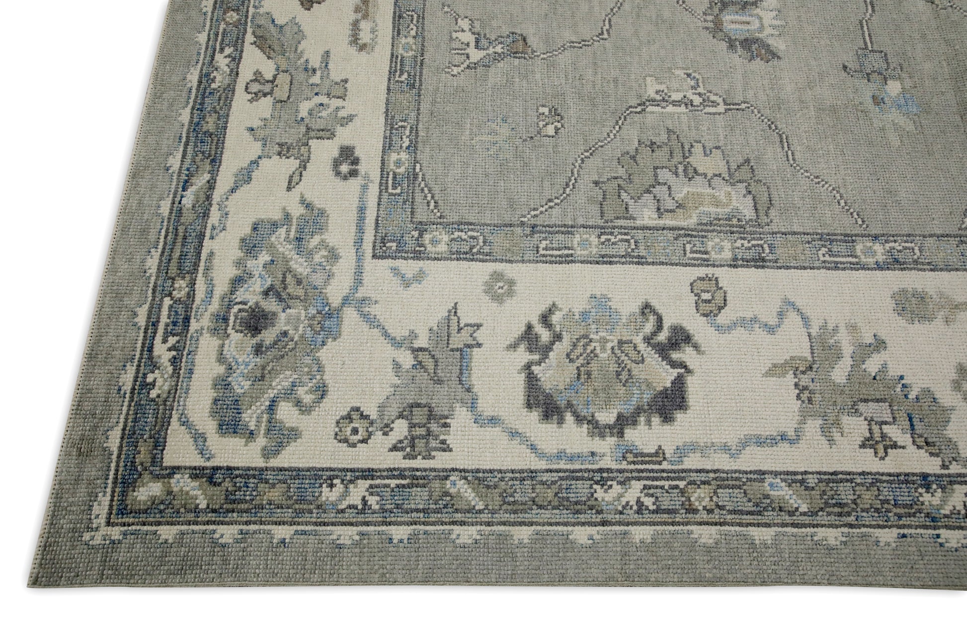 Turkish Oushak Rug 8'11" x 9'9" #7895