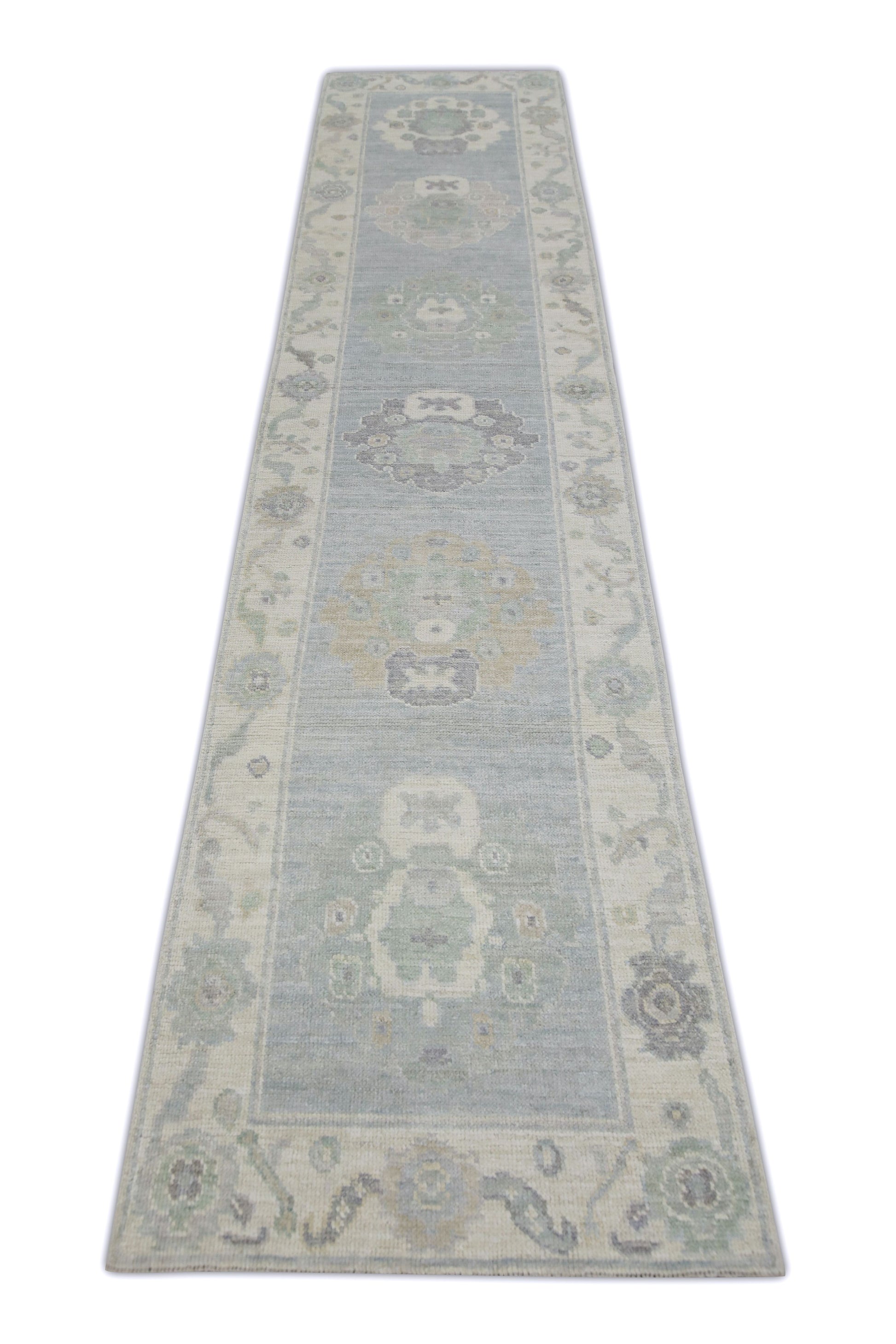 Turkish Oushak Rug 2'7" x 11'11" #10898
