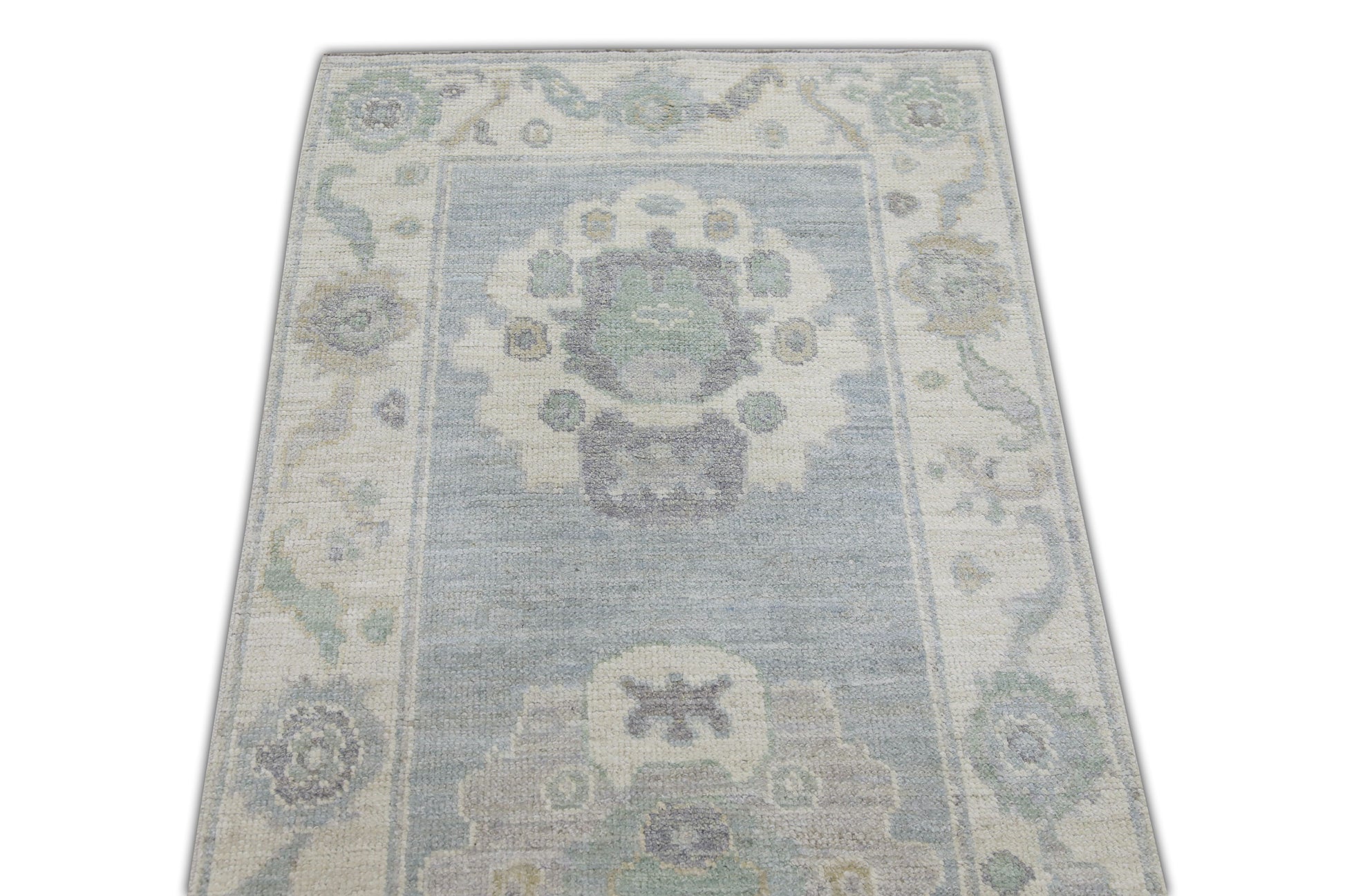 Turkish Oushak Rug 2'7" x 11'11" #10898