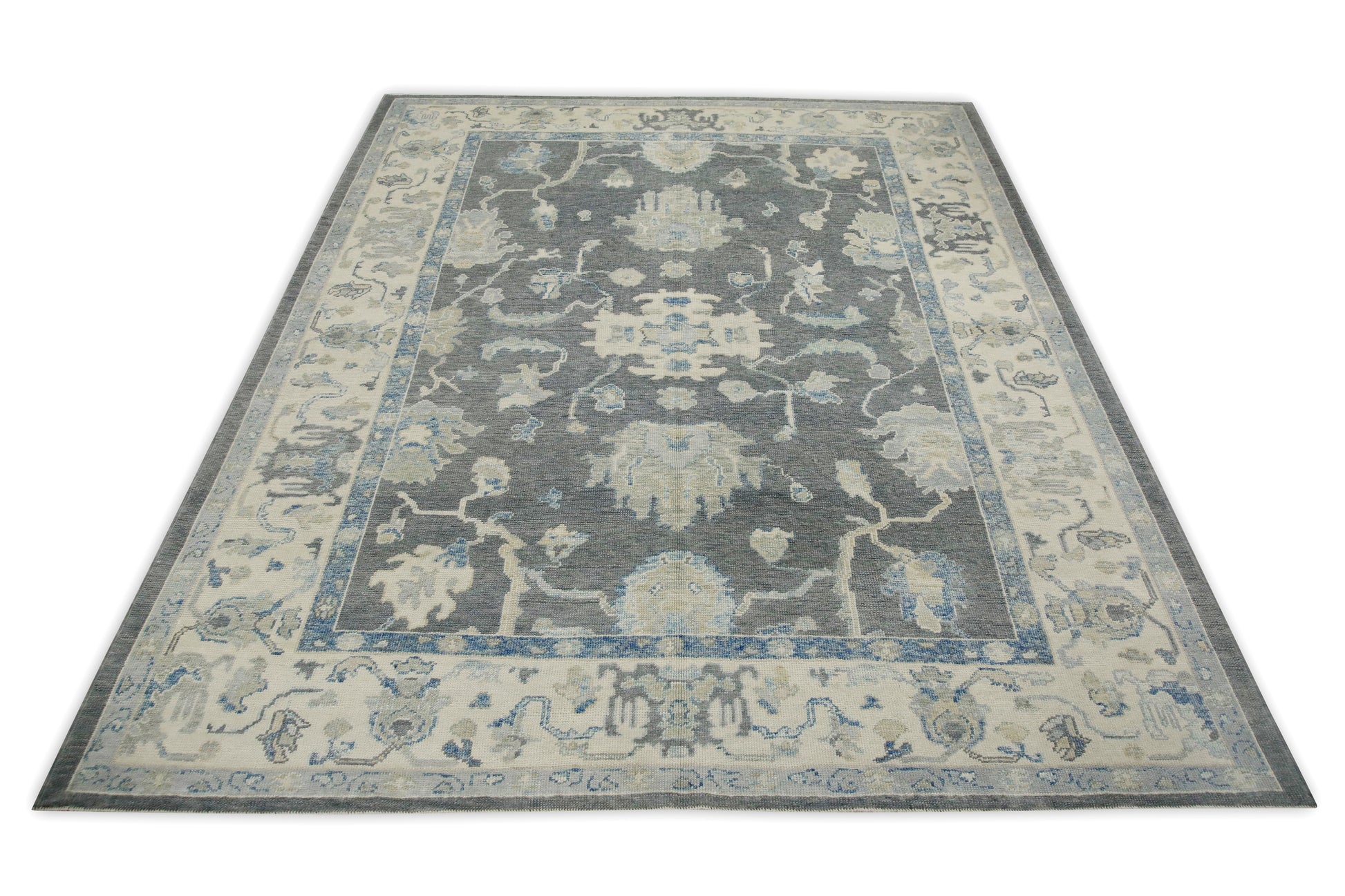 Turkish Oushak Rug 8'4" x 10'1" #7851