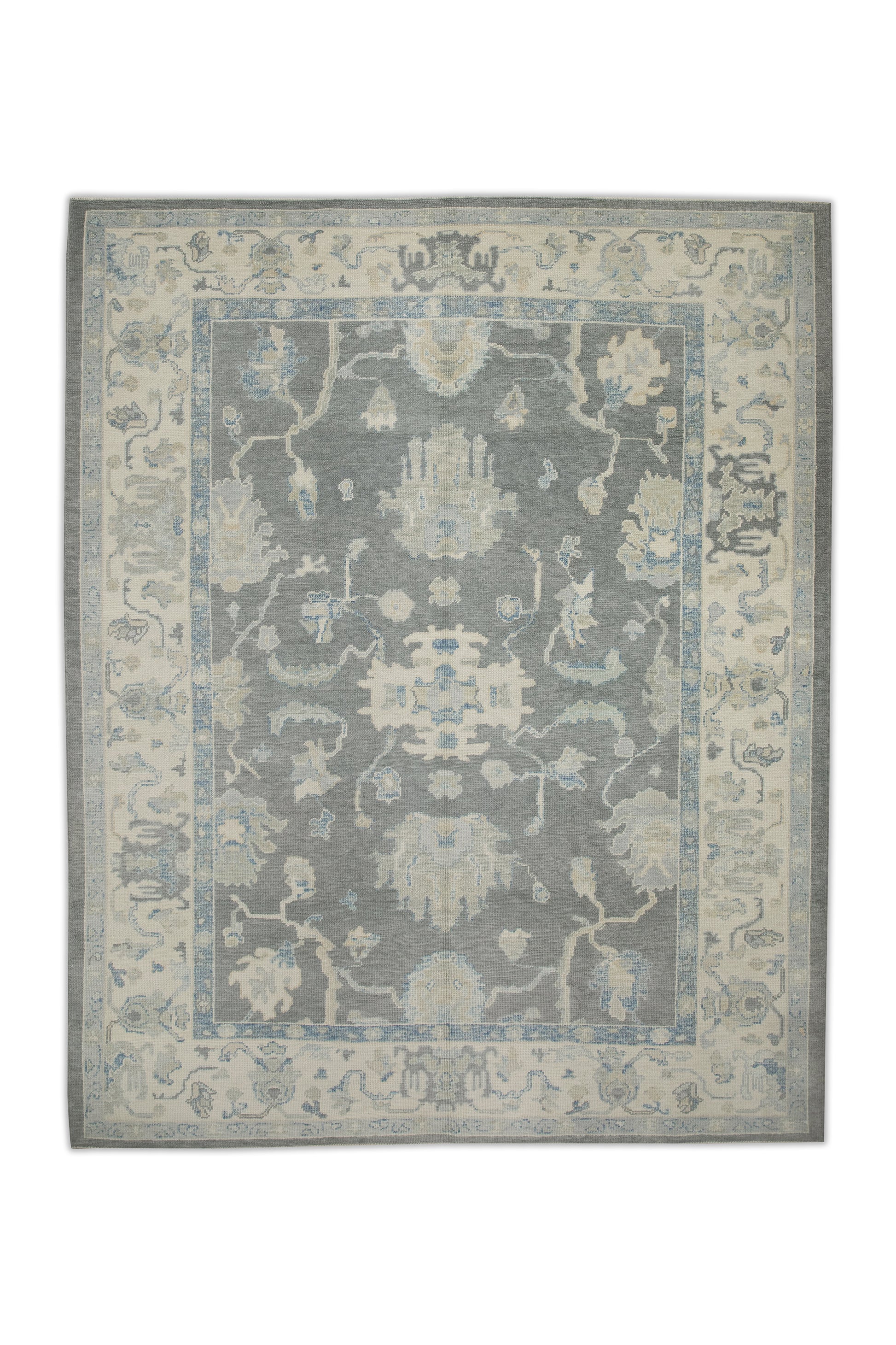 Turkish Oushak Rug 8'4" x 10'1" #7851