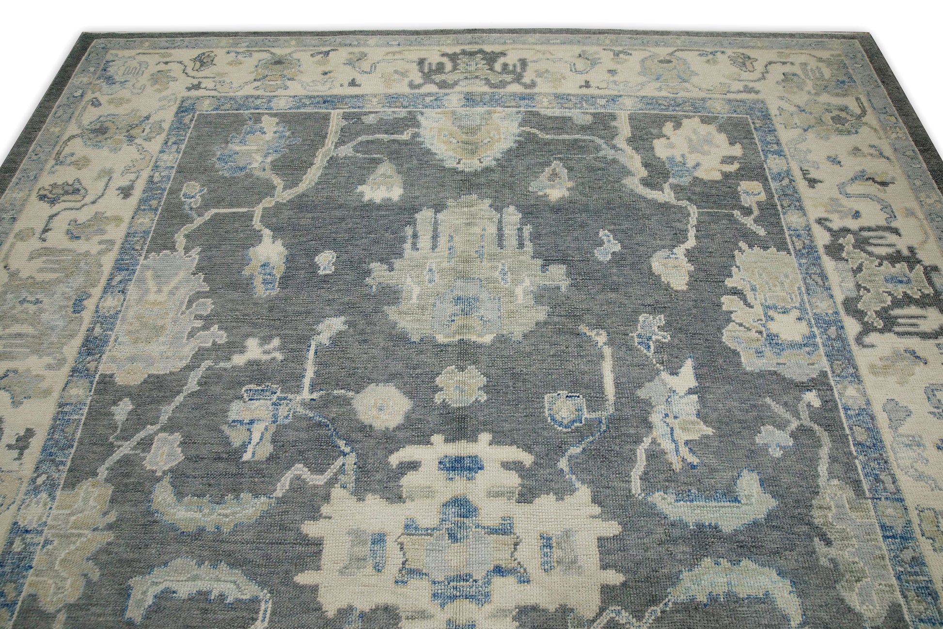 Turkish Oushak Rug 8'4" x 10'1" #7851