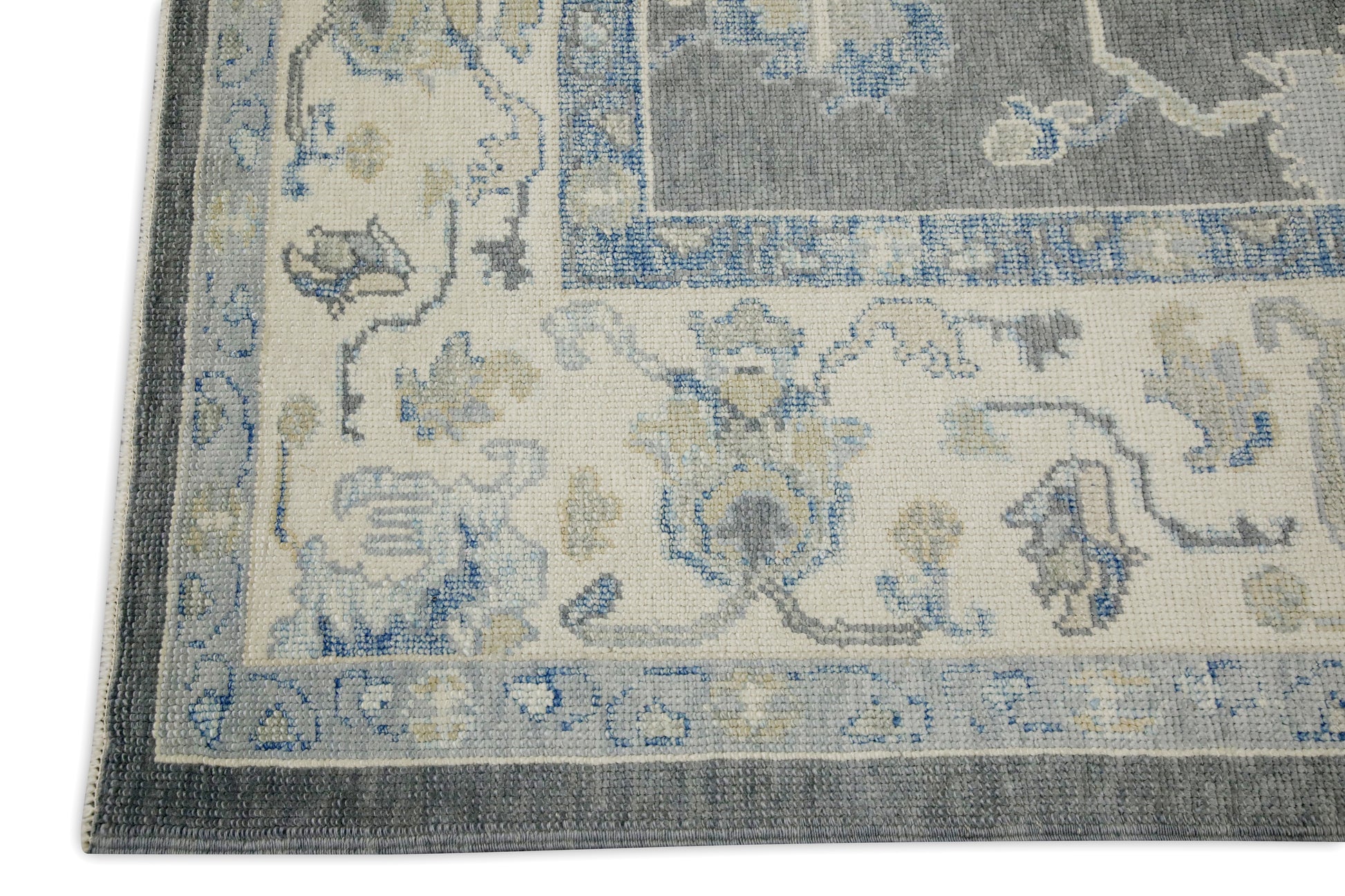Turkish Oushak Rug 8'4" x 10'1" #7851