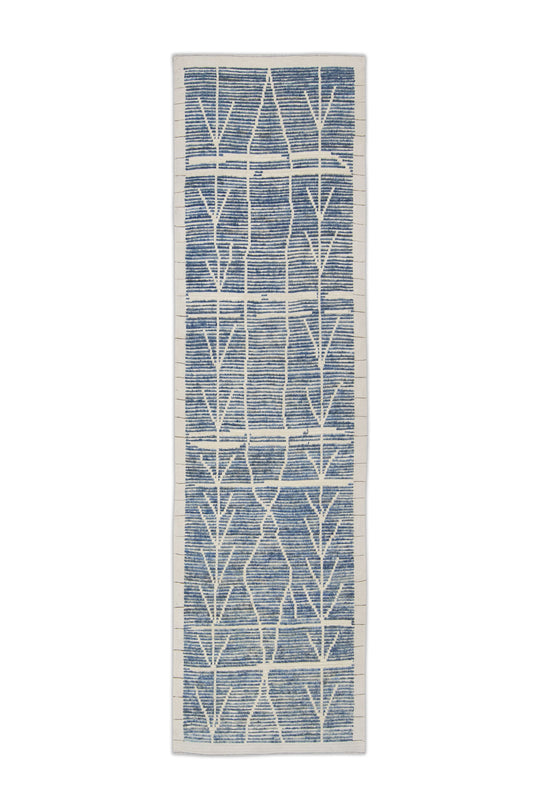 #11181 Hand Knotted Turkish Tulu Rug 3'2" x 11'2"