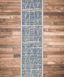 Turkish Tulu Rug Hand Knotted 3'2" x 11'2" #11181