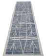 Turkish Tulu Rug Hand Knotted 3'2" x 11'2" #11181