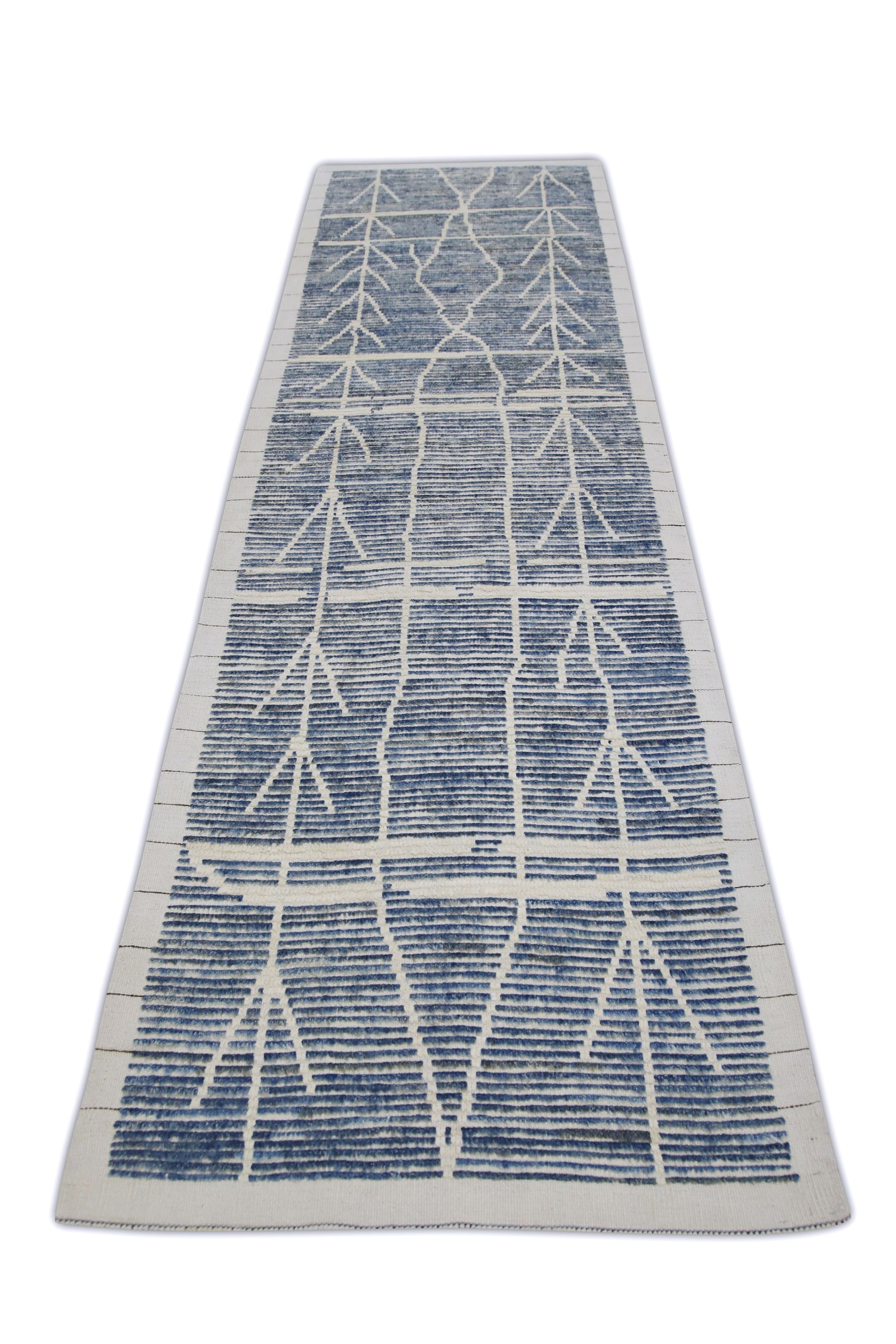 Turkish Tulu Rug Hand Knotted 3'2" x 11'2" #11181