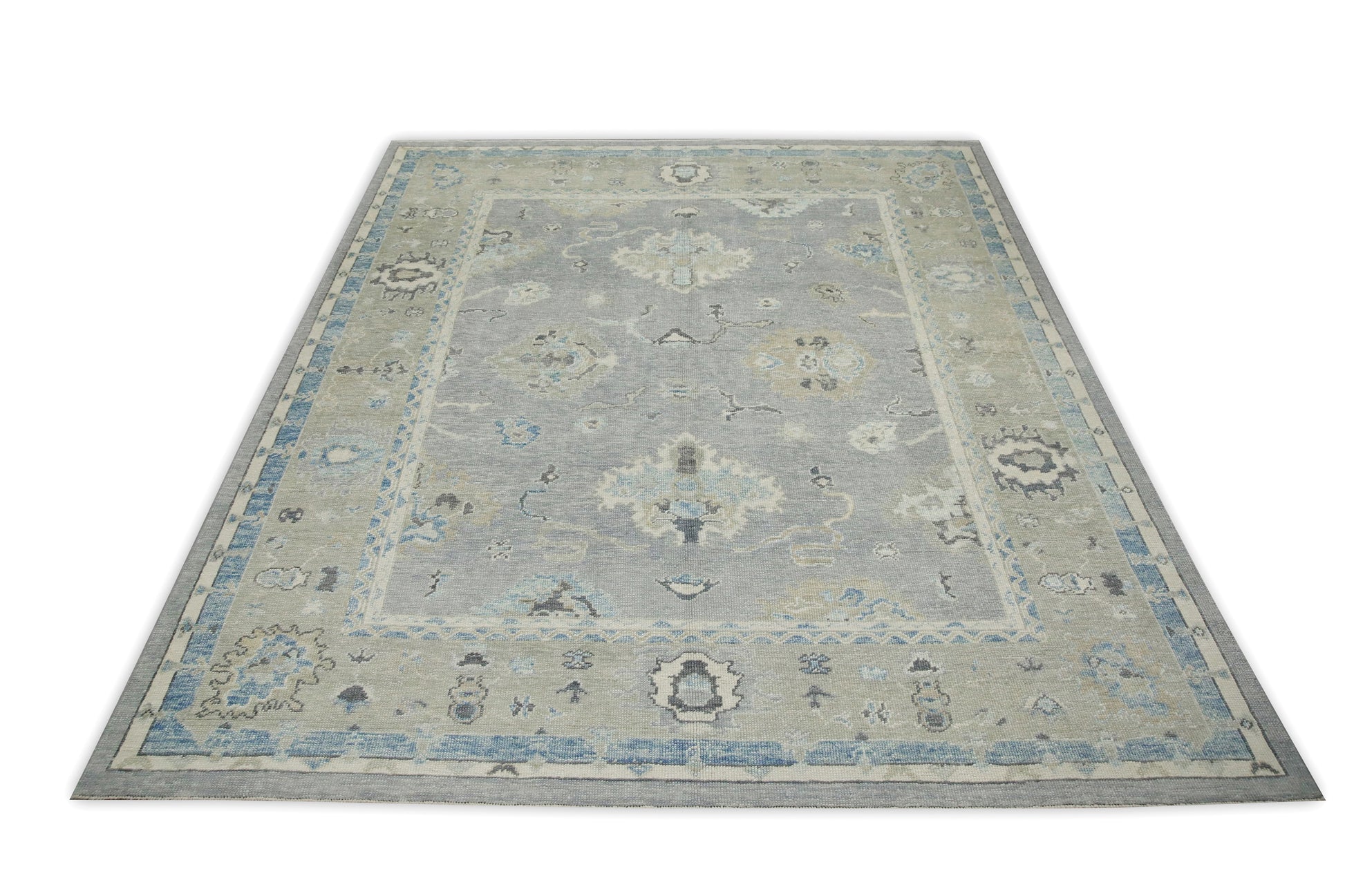 Turkish Oushak Rug 8' x 9'6" #8248