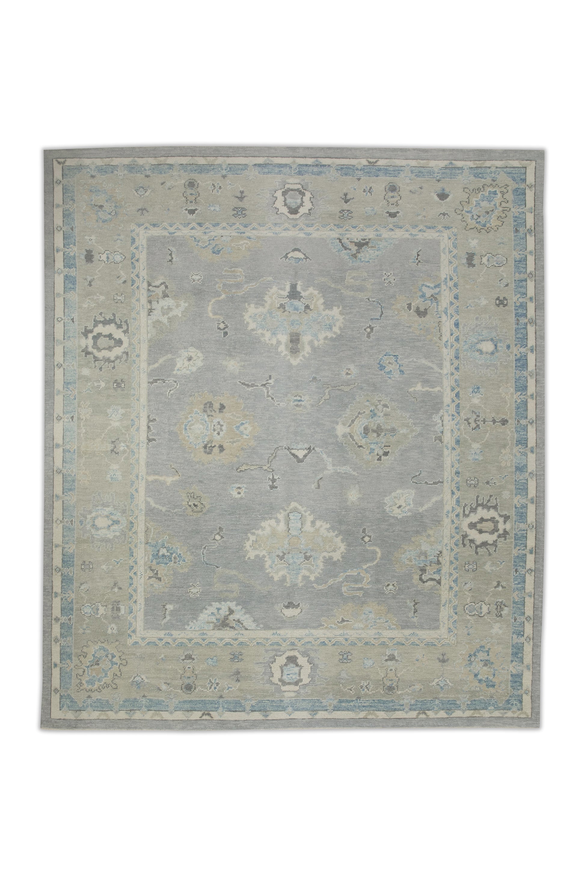 Turkish Oushak Rug 8' x 9'6" #8248