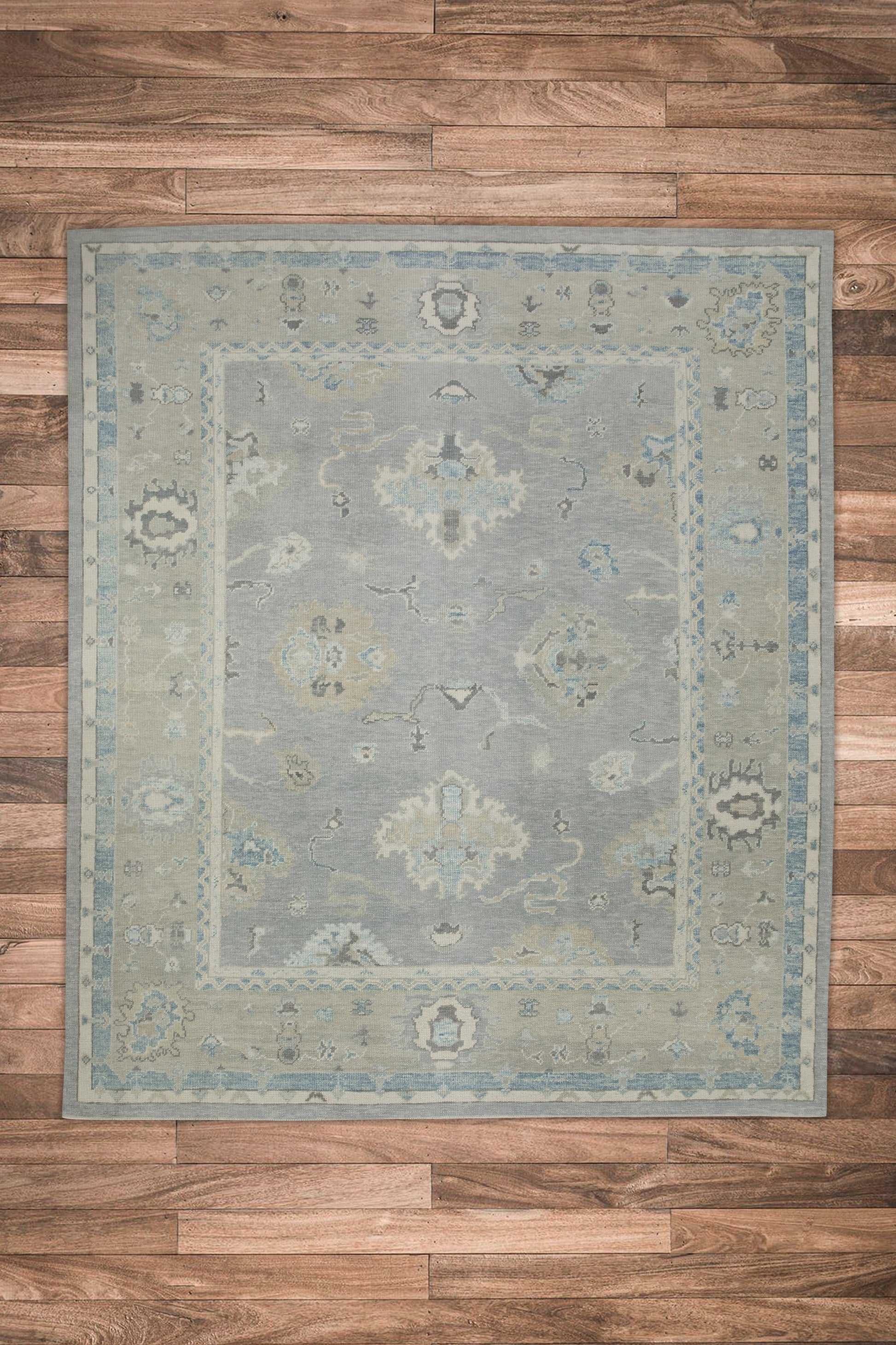 Turkish Oushak Rug 8' x 9'6" #8248