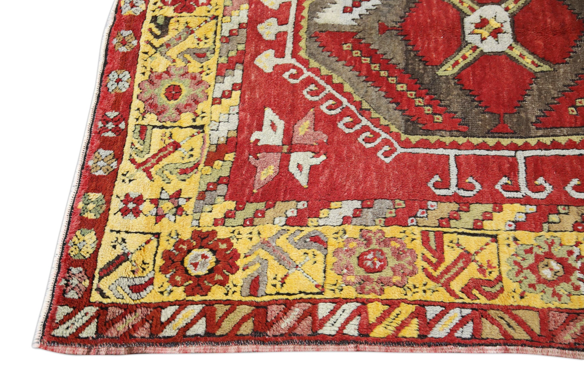 Turkish Vintage Anatolian Rug 4'5" x 11'10" #213
