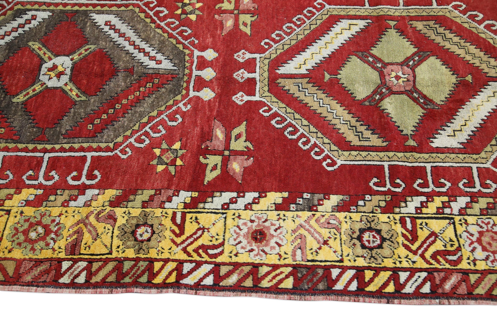 Turkish Vintage Anatolian Rug 4'5" x 11'10" #213