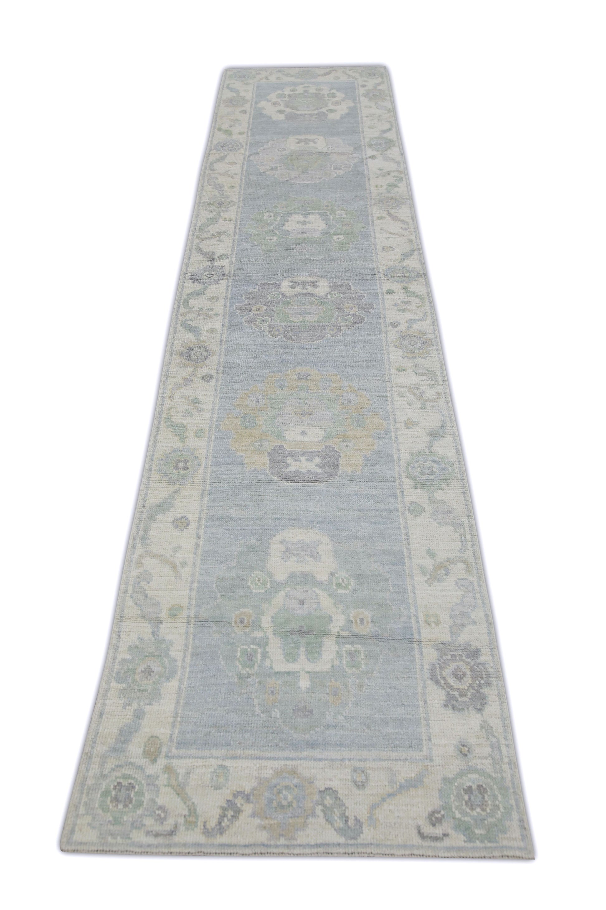 Turkish Oushak Rug 2'8" x 11'10" #11222