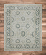 Turkish Oushak Rug 7'9" x 9'7" #8360