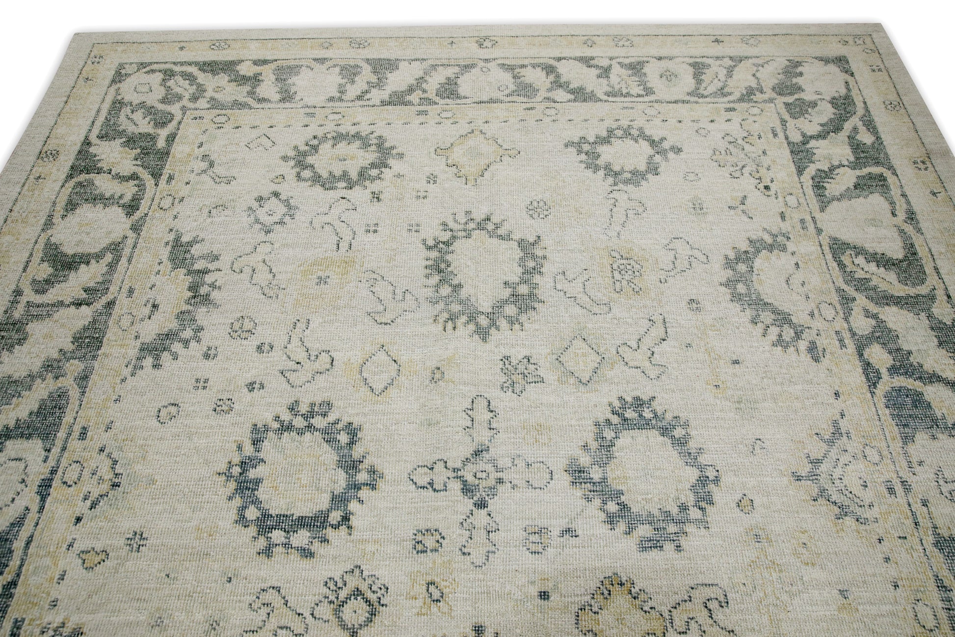 Turkish Oushak Rug 7'9" x 9'7" #8360